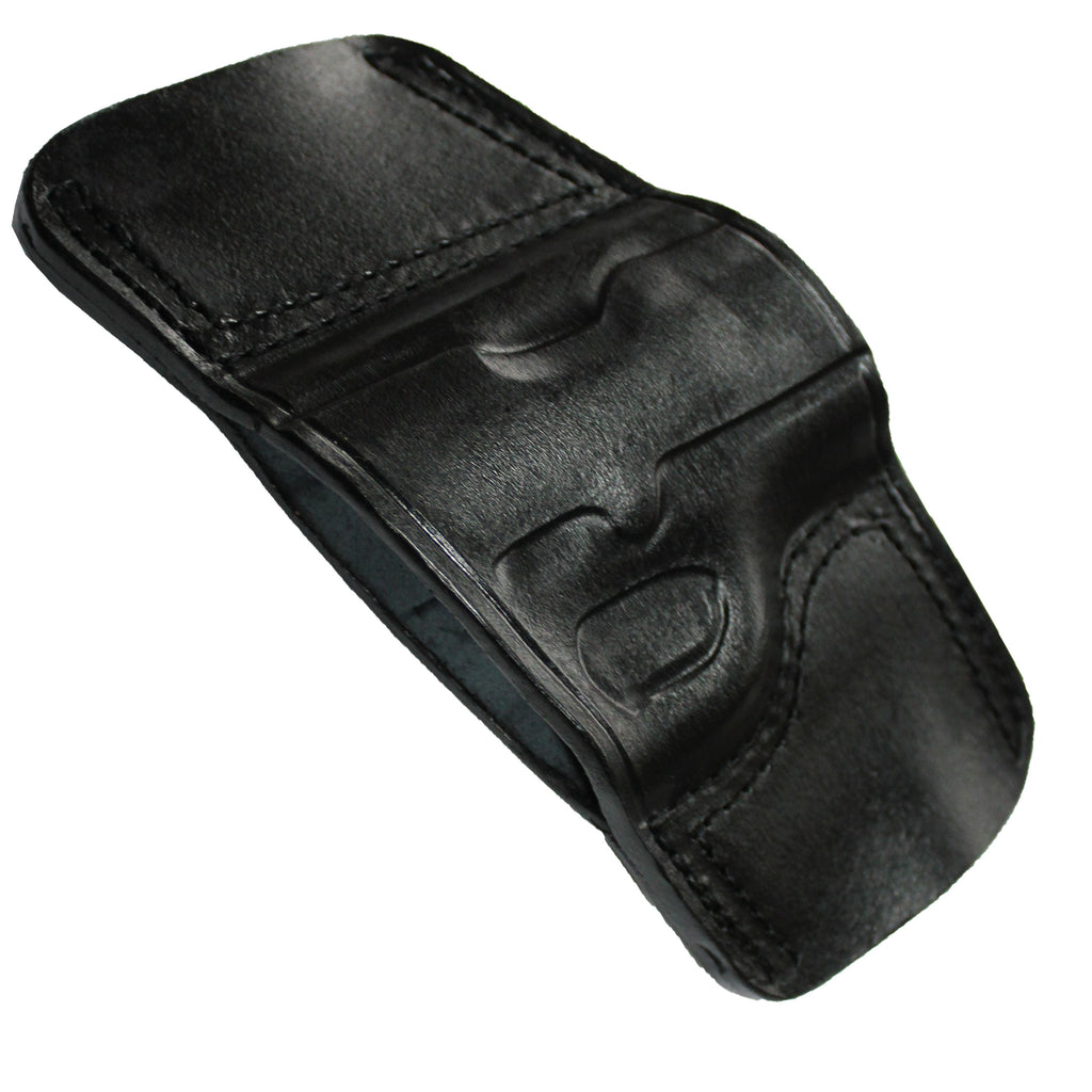 Fast Draw OWB Carry Handmade Firearm Holster - Black