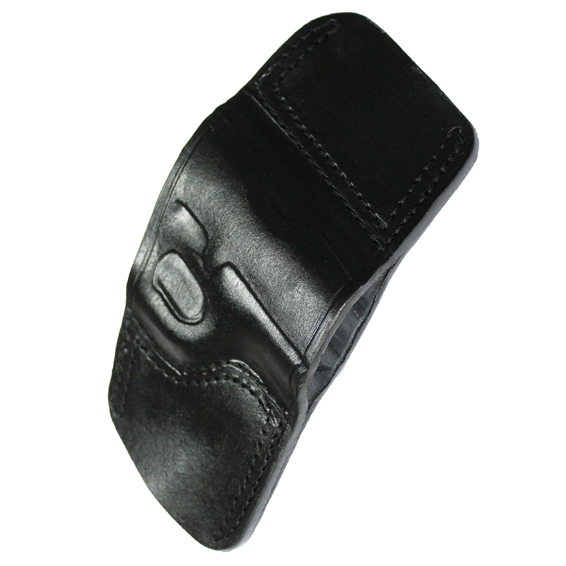 Fast Draw OWB Carry Handmade Firearm Holster - Black