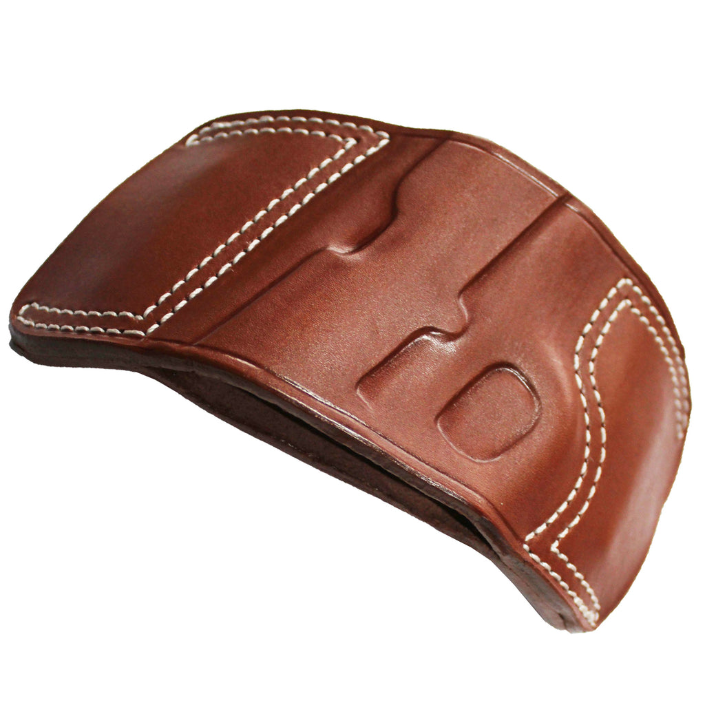 Fast Draw OWB Carry Handmade Firearm Holster - Brown
