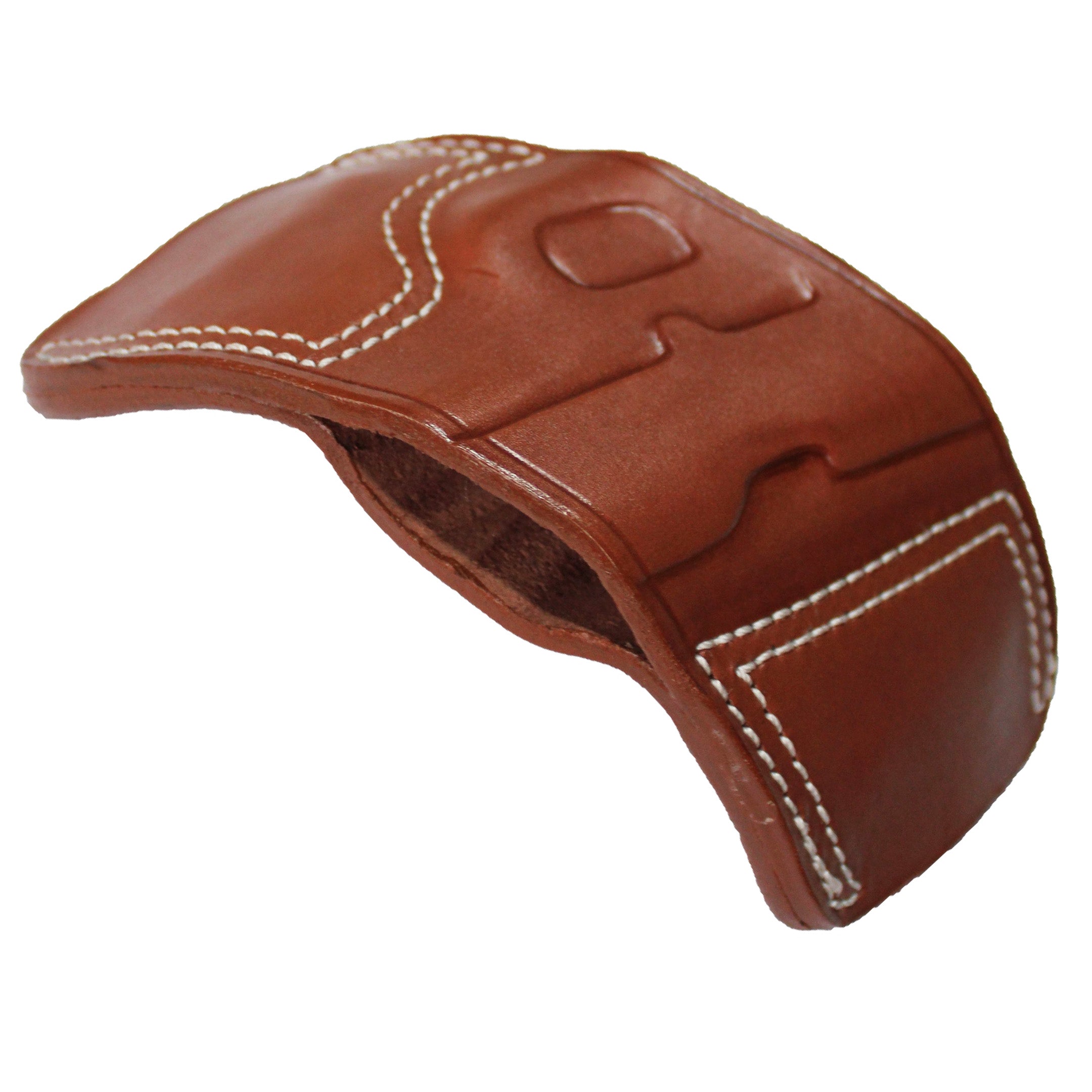 Fast Draw OWB Carry Handmade Firearm Holster - Brown