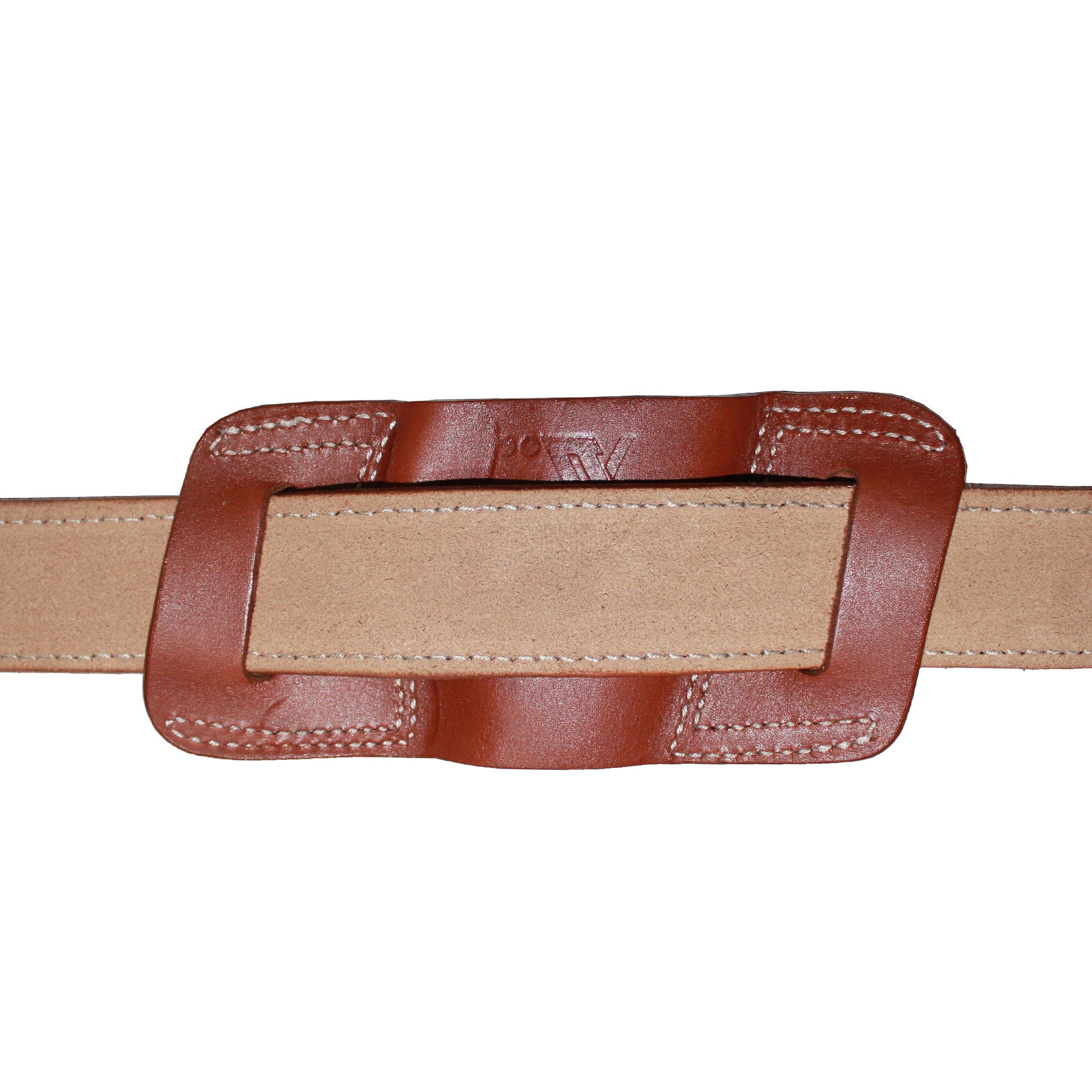 Fast Draw OWB Carry Handmade Firearm Holster - Brown