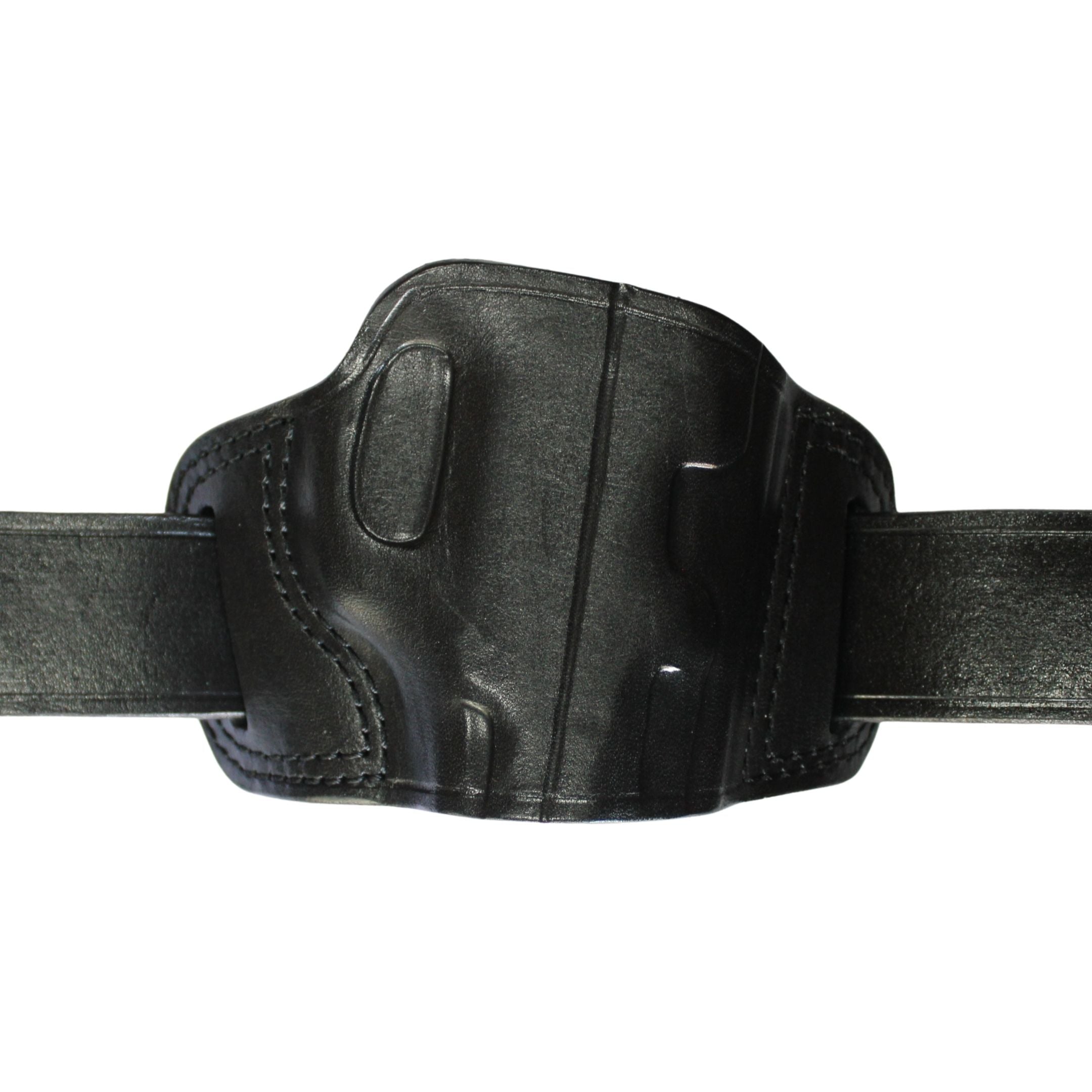 Two Slot Sport OWB Carry Fast Draw Handmade Gun Holster - Black