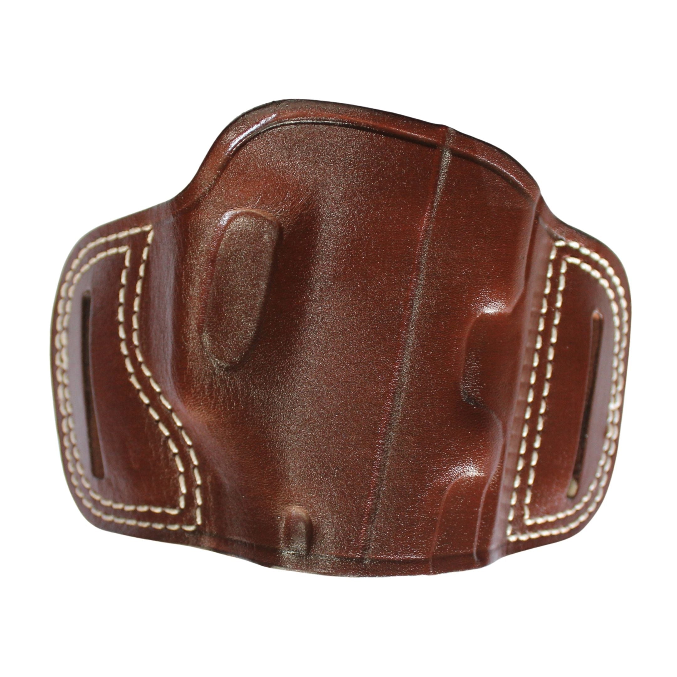 Two Slot Sport OWB Carry Fast Draw Handmade Gun Holster - Dark Brown