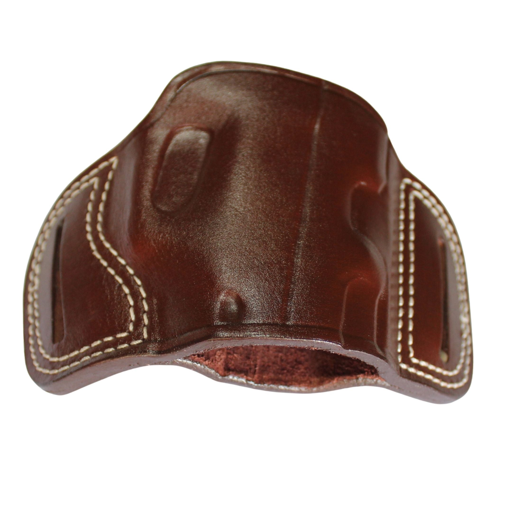 Two Slot Sport OWB Carry Fast Draw Handmade Gun Holster - Dark Brown