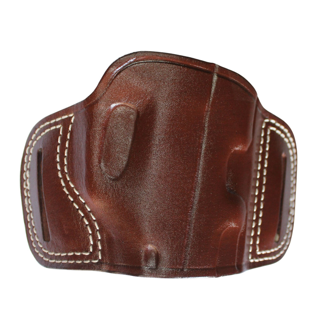 Two Slot Sport OWB Carry Fast Draw Handmade Gun Holster - Dark Brown