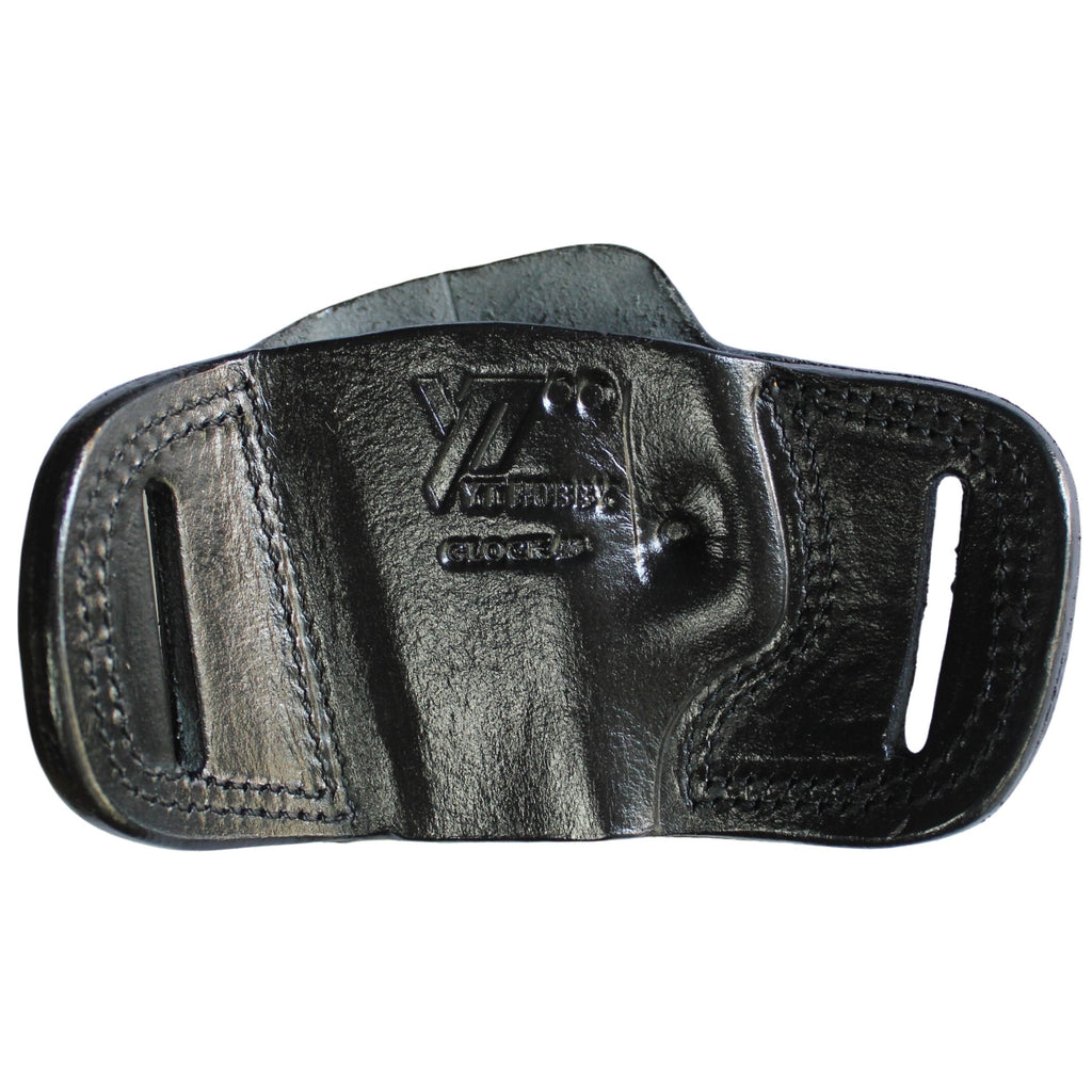 Two Slot Sport OWB Carry Fast Draw Handmade Gun Holster - Black