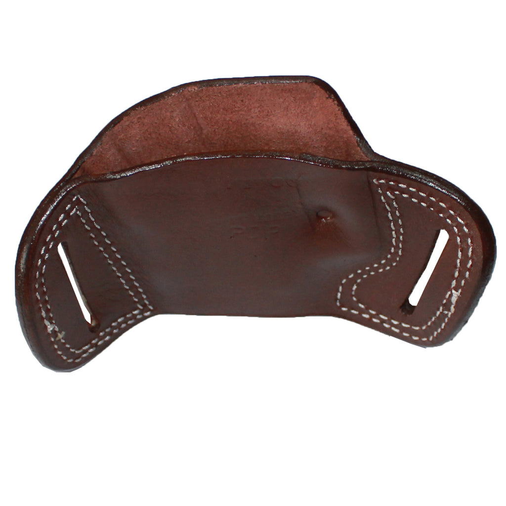 Two Slot Sport OWB Carry Fast Draw Handmade Gun Holster - Dark Brown