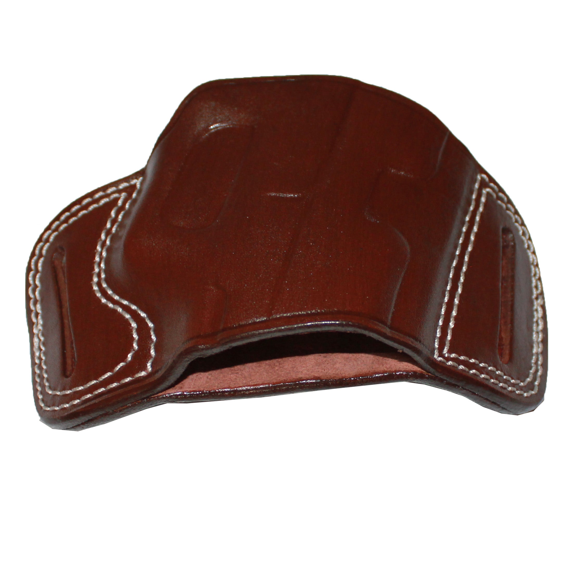 Two Slot Sport OWB Carry Fast Draw Handmade Gun Holster - Dark Brown