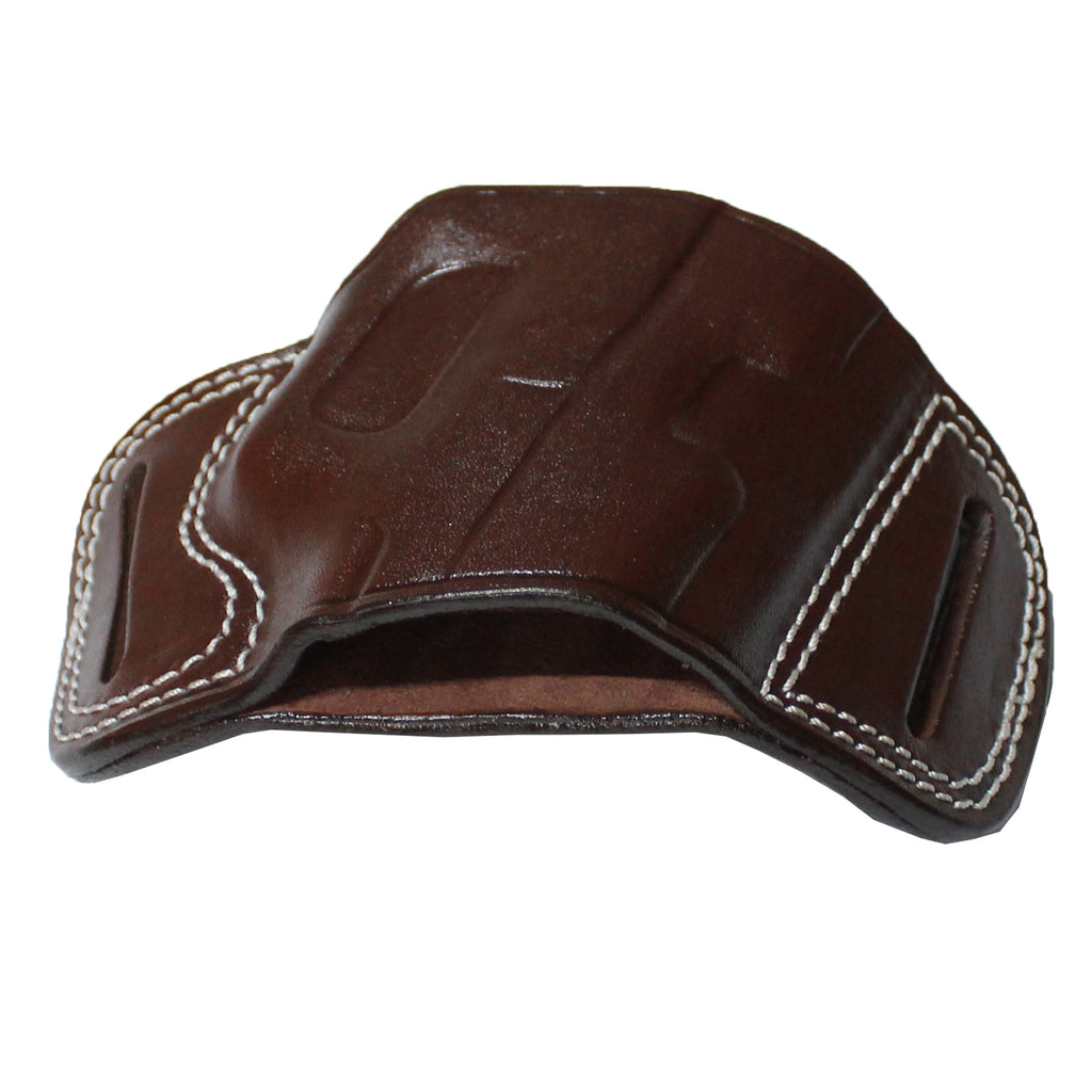 Two Slot Sport OWB Carry Fast Draw Handmade Gun Holster - Dark Brown