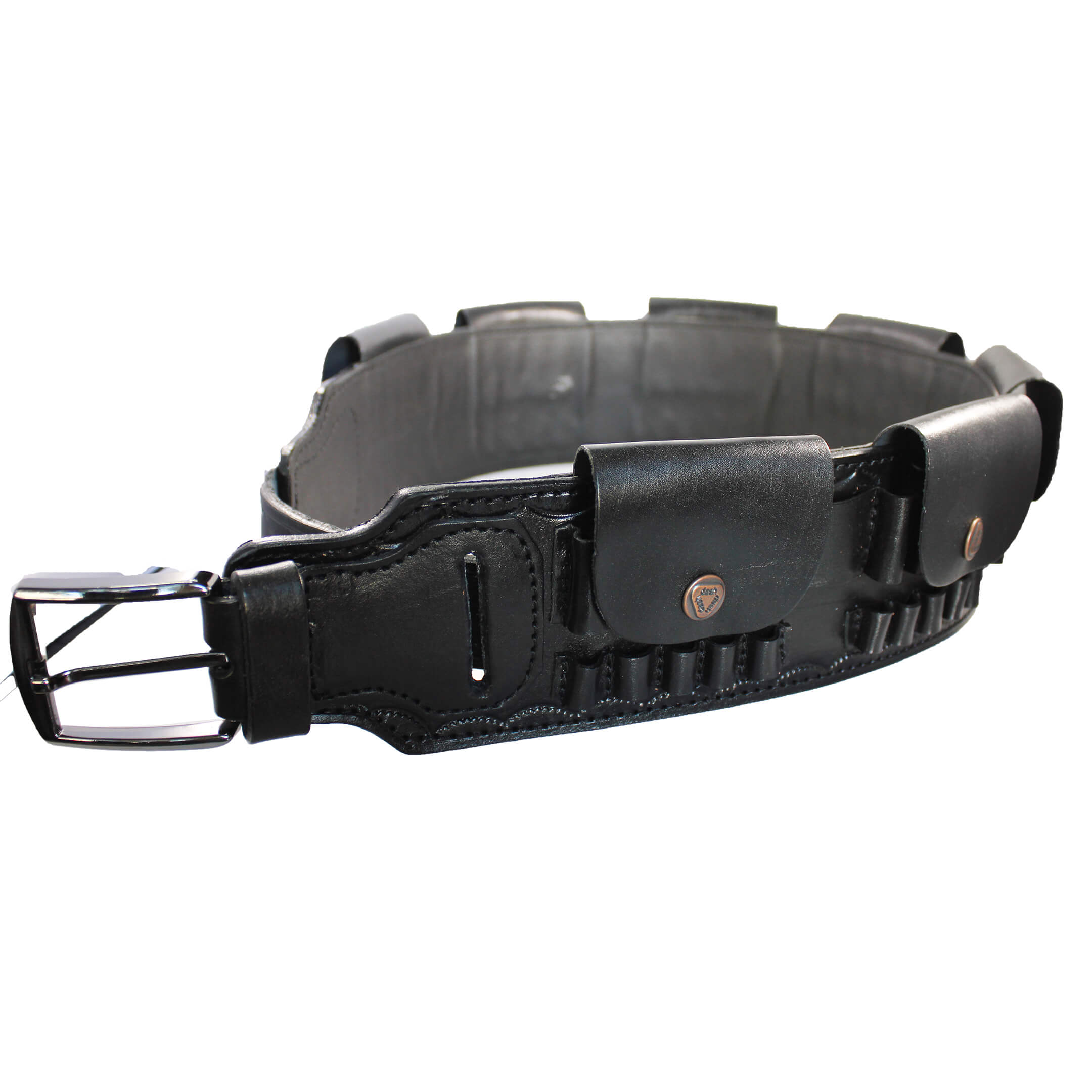 Rifle Ammo Belt (7.62, 30.06, .303, .308, 7.7x54, 8x57,  .270 Win, 7mm Mag) Real Leather 35 Slots